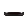 Plat ovale Forge porcelaine vitrifiée 23 cm stone Ease - RAK Sale