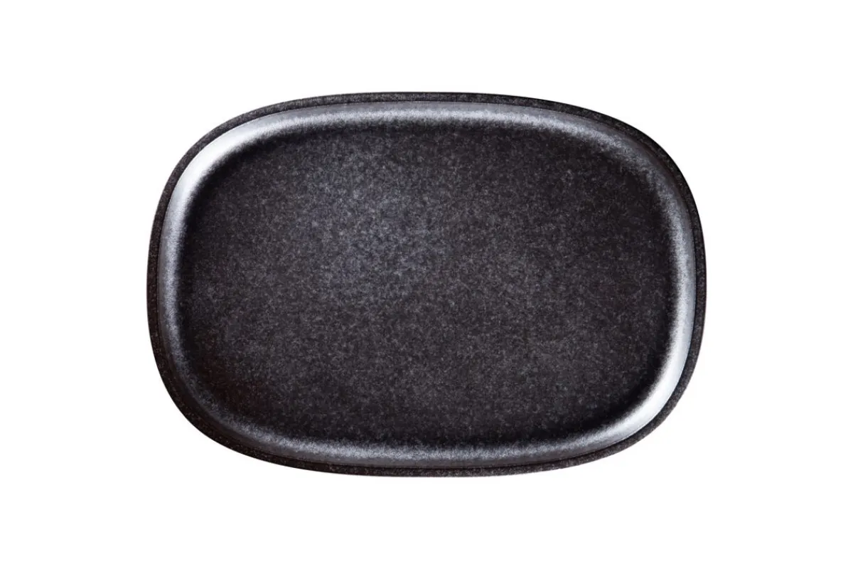 RAK Plat ovale Forge porcelaine vitrifiée 33,2 cm stone Ease Outlet