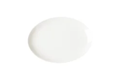 Plat ovale ivoire porcelaine vitrifiée 32,3x23 cm Nano - RAK Outlet