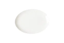 RAK Plat ovale ivoire porcelaine vitrifiée 21x15 cm Nano