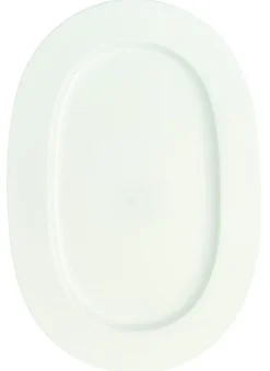 VILLEROY & BOCH Plat ovale ivoire porcelaine bone china 41 cm Stella Hot
