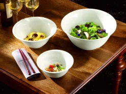 Plat ovale ivoire porcelaine vitrifiée 32 cm Banquet - RAK Hot