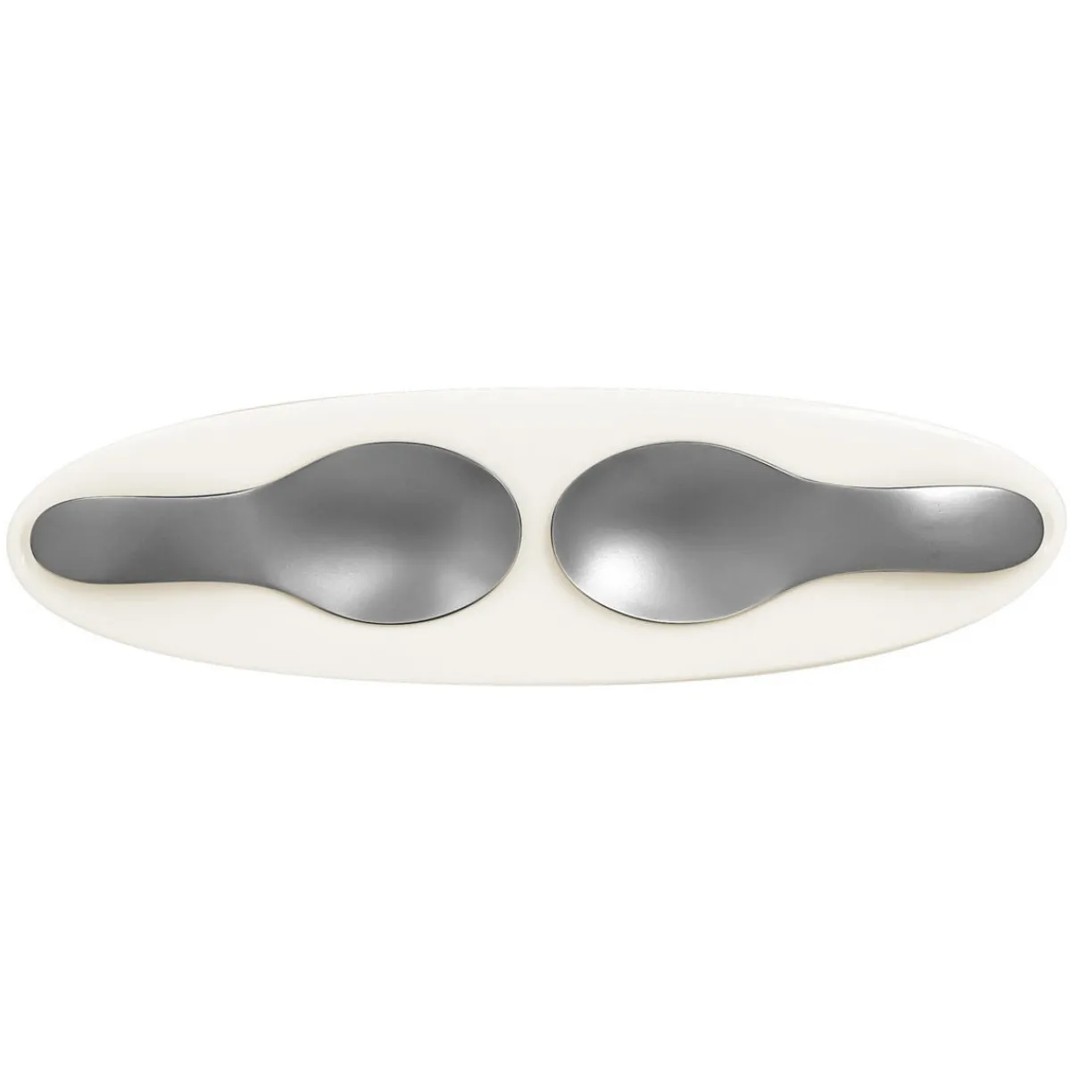 RAK Plat ovale ivoire porcelaine vitrifiée 25 cm Picked Hot