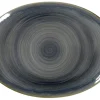 Plat ovale Jade porcelaine vitrifiée 32 cm stone Spot - RAK New