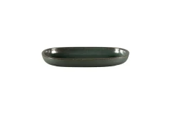 RAK Plat ovale noir porcelaine vitrifiée 23 cm stone Ease Clearance