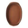 REVOL Plat ovale rouge porcelaine culinaire 34 cm  Caractère Discount