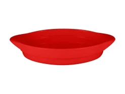 RAK Plat ovale rouge porcelaine vitrifiée 37x21 cm Chefs Fusion Sale