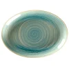 RAK Plat ovale Saphire porcelaine vitrifiée 21 cm stone Spot New
