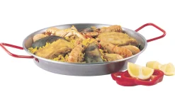 LACOR Plat à paëlla rond acier Ø 70 cm Clearance