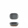 Plat à partager rectangulaire gris porcelaine vitrifiée 12 cm Emerge Seatle - CHURCHILL Sale