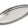 Plat à poisson ovale inox 18/0 60 cm - AMEFA Online