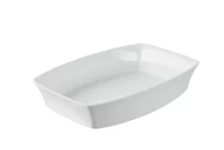 REVOL Plat porcelaine culinaire blanc 38,5x25x7 cm 400 cl Alexandrie Clearance