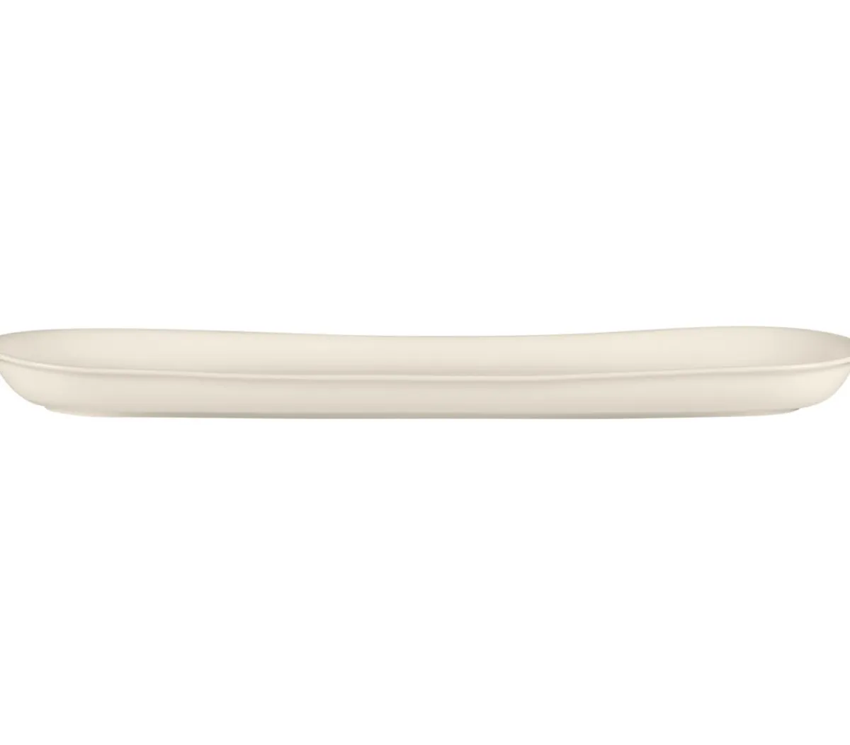 Plat rectangulaire blanc porcelaine bone china 40 cm Bravura - RAK Outlet