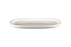 RAK Plat rectangulaire blanc porcelaine vitrifiée 33,2 cm stone Ease Clearance