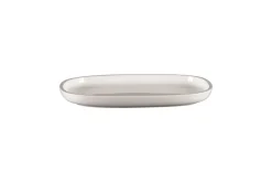 RAK Plat rectangulaire blanc porcelaine vitrifiée 26,1 cm stone Ease