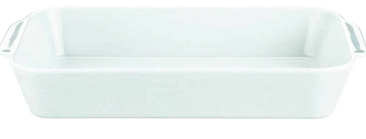 Plat rectangulaire blanc porcelaine culinaire 44,5x26 cm - PILLIVUYT Outlet