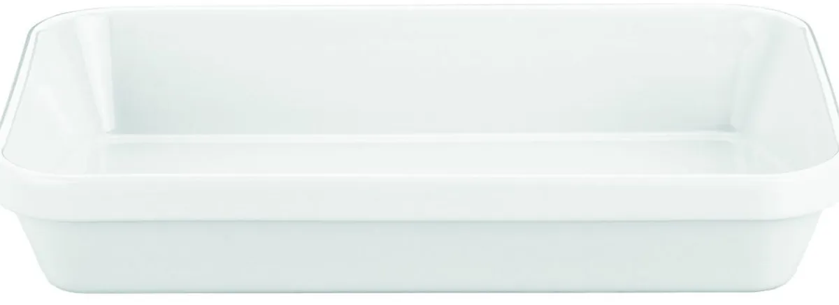 Plat rectangulaire blanc porcelaine culinaire 29,7x20,7 cm - PILLIVUYT Best