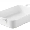 Plat rectangulaire blanc porcelaine culinaire 34x25 cm Belle Cuisine - REVOL