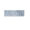 Plat rectangulaire bleu porcelaine vitrifiée 8,8 cm Elements Coast - CHURCHILL