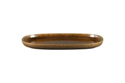 RAK Plat rectangulaire bronze porcelaine vitrifiée 30,2 cm stone Ease Online