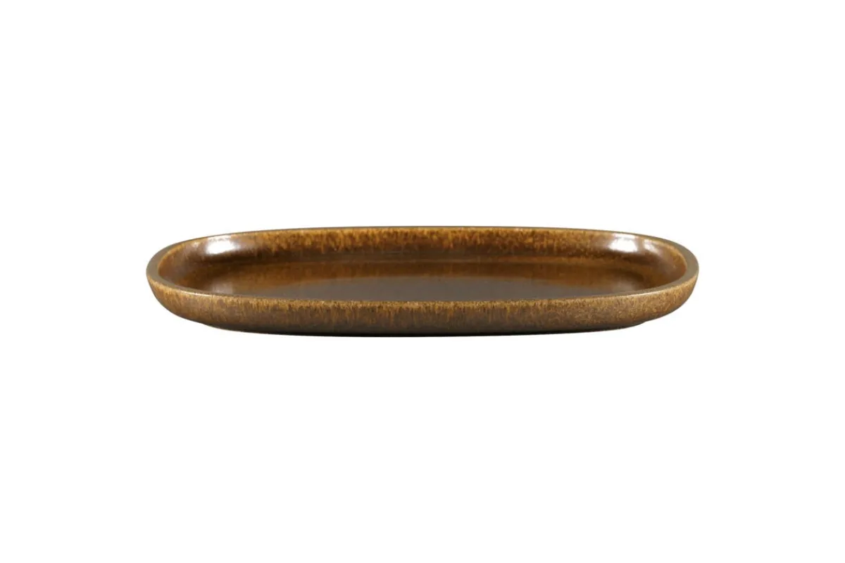 RAK Plat rectangulaire bronze porcelaine vitrifiée 30,2 cm stone Ease Online