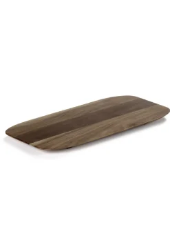 SERAX Plat rectangulaire brun noyer 35 cm Nido Best