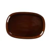 RAK Plat rectangulaire cuivre porcelaine vitrifiée 26,1 cm stone Ease Online
