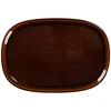 RAK Plat rectangulaire cuivre porcelaine vitrifiée 33,2 cm stone Ease New