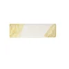 Plat rectangulaire Gold porcelaine vitrifiée 8,8 cm Tide - CHURCHILL