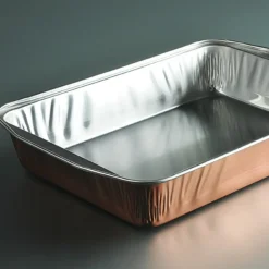 Aucune Plat rectangulaire gris aluminium 36,8x24,9x5,9 cm 400 cl Online