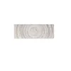 Plat rectangulaire gris porcelaine vitrifiée 8,8 cm Elements Dune - CHURCHILL Discount