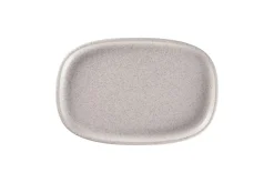 Plat rectangulaire gris porcelaine vitrifiée 30,2 cm stone Ease - RAK Online