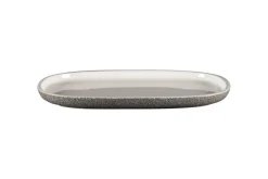 RAK Plat rectangulaire gris porcelaine vitrifiée 33,2 cm stone Ease Outlet