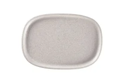 RAK Plat rectangulaire gris porcelaine vitrifiée 33,2 cm stone Ease Discount