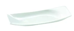 RAK Plat rectangulaire ivoire porcelaine vitrifiée 26x10 cm Mazza Best