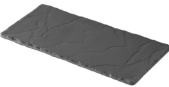 Plat rectangulaire noir porcelaine culinaire 25x12 cm Basalt - REVOL New