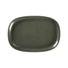 RAK Plat rectangulaire noir porcelaine vitrifiée 26,1 cm stone Ease Sale