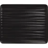 Plat rectangulaire noir porcelaine 32,5 cm Shared - RAK Hot
