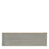 CHURCHILL Plat rectangulaire peppercorn porcelaine vitrifiée 30 cm Stonecast Grey New