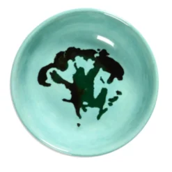 Plat rond azure broccoli vert grès émaillé Ø 11,5 cm Feast By Ottolenghi - SERAX Clearance