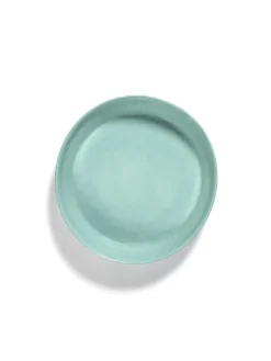 SERAX Plat rond azure swirl - stripes rouge grès émaillé Ø 30 cm Feast By Ottolenghi Sale