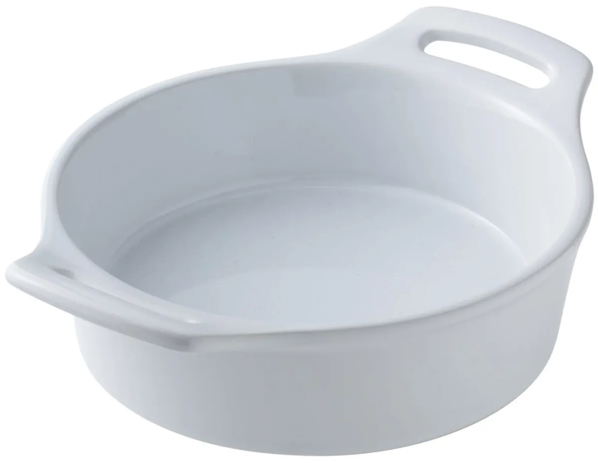 Plat rond blanc porcelaine Ø 18 cm Bistronome - PRO.MUNDI Clearance