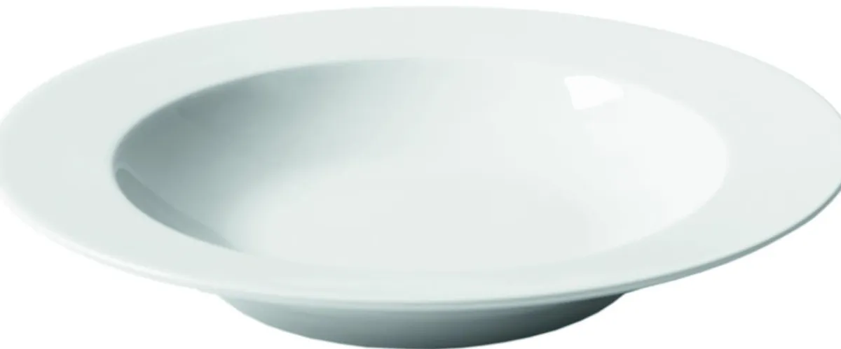 Plat rond blanc porcelaine culinaire Ø 28 cm Valencay - PILLIVUYT Online