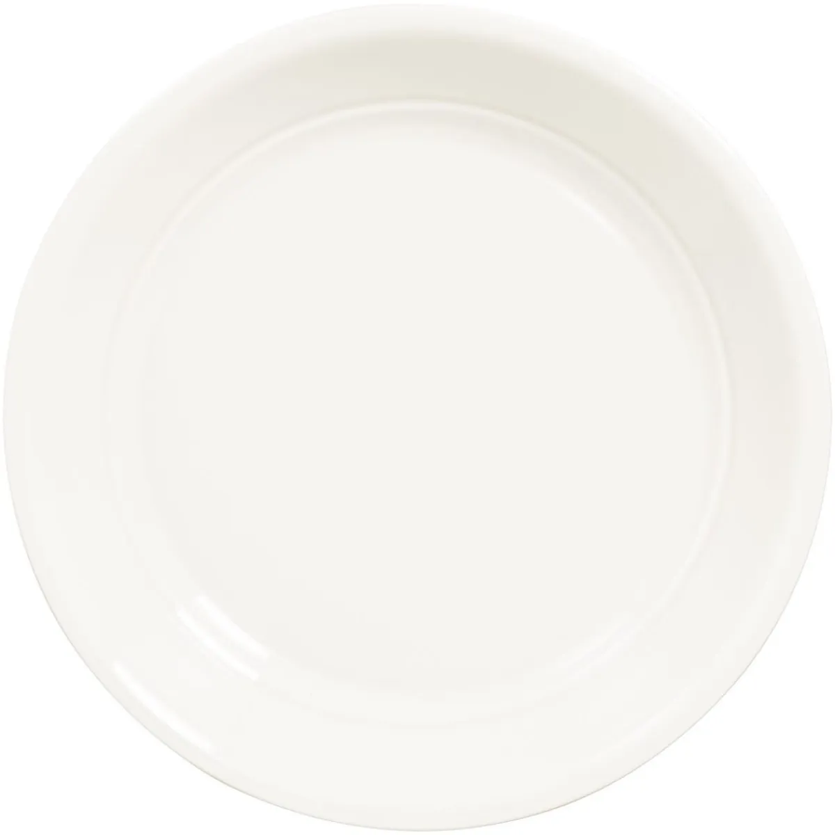 Plat rond blanc porcelaine vitrifiée Ø 32 cm Amaze - RAK Outlet