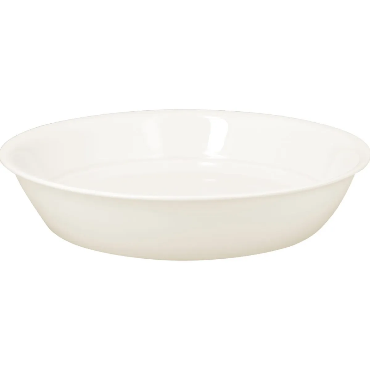 Plat rond blanc porcelaine vitrifiée Ø 32 cm Amaze - RAK Outlet