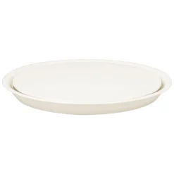 RAK Plat rond blanc porcelaine vitrifiée Ø 26 cm Amaze New