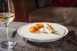 RAK Plat rond blanc porcelaine vitrifiée Ø 26 cm Amaze New
