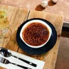 LUMINARC Plat rond blanc verre opal Ø 14 cm Smart Cuisine Best
