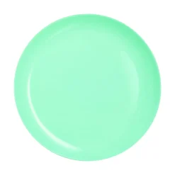 LUMINARC Plat rond turquoise verre opal Ø 32 cm Diwali Sale