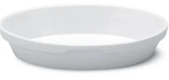 Plat sabot ovale blanc porcelaine 19,7x11,8 cm Cafett - PRO.MUNDI Sale